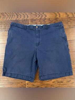 Tommy Bahama Boracay Shorts Mens 43 (see Desc) Blue Stretch Chino Flat Front 10”